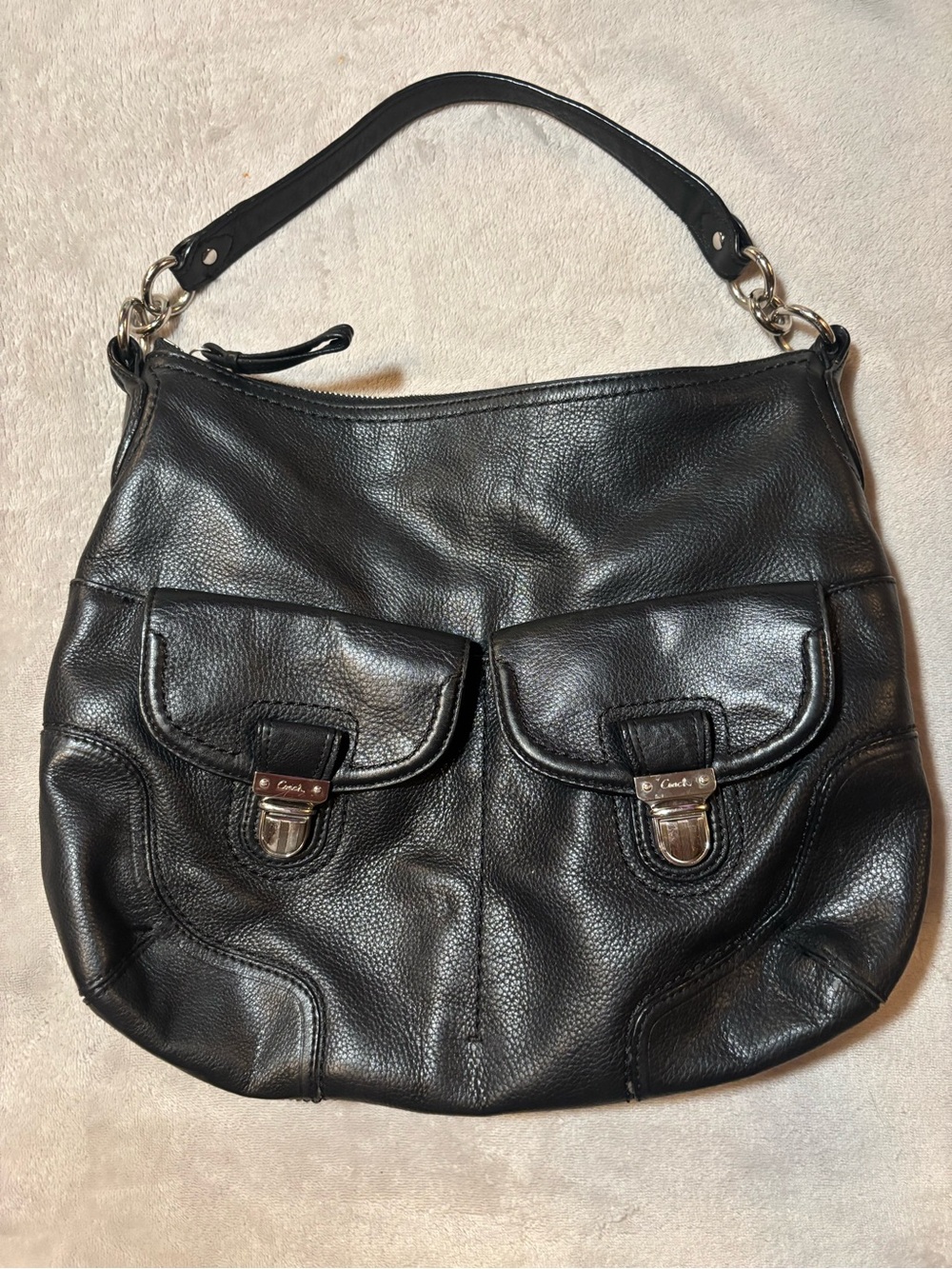 Coach Poppy Avery Hobo Shoulder Bag